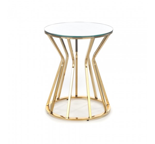 AFINA S, coffee table, mirror / gold DIOMMI V-CH-AFINA_S-LAW