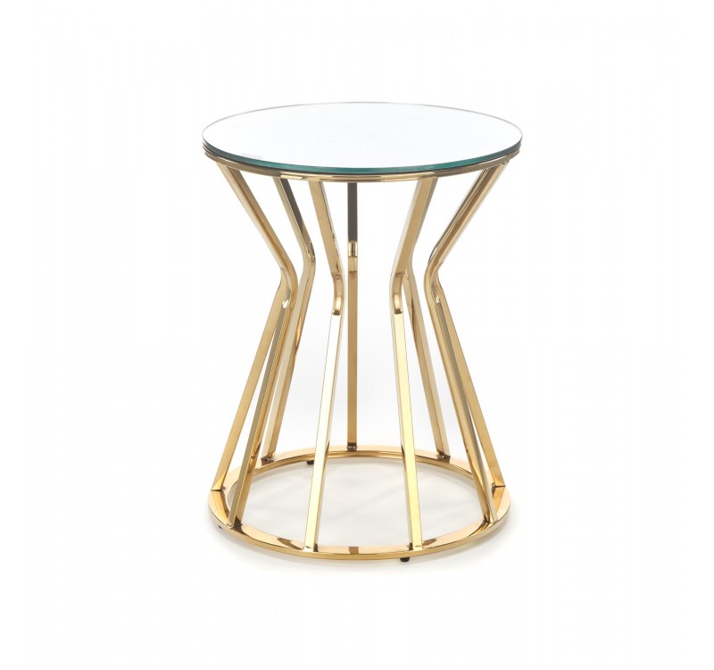 AFINA S, coffee table, mirror / gold DIOMMI V-CH-AFINA_S-LAW