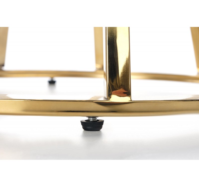 AFINA S, coffee table, mirror / gold DIOMMI V-CH-AFINA_S-LAW