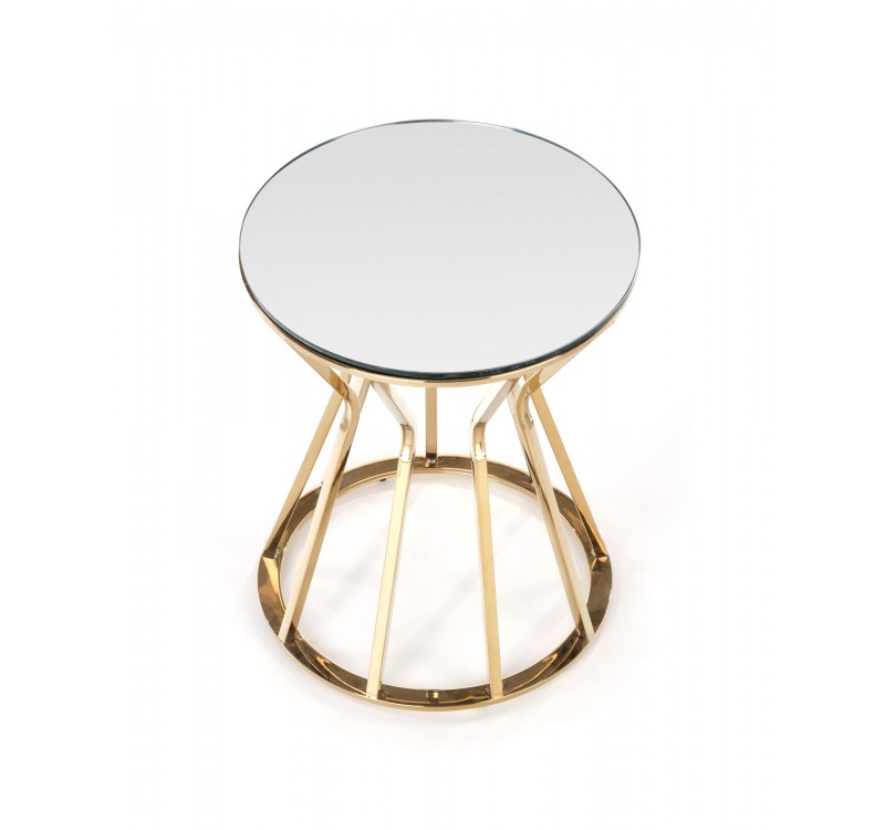 AFINA S, coffee table, mirror / gold DIOMMI V-CH-AFINA_S-LAW
