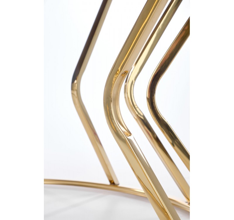 AFINA, coffee table, mirror / gold DIOMMI V-CH-AFINA-LAW
