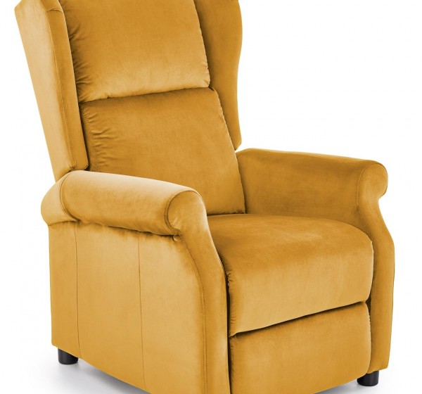 AGUSTIN recliner, color: mustard DIOMMI V-CH-AGUSTIN_2-FOT-MUSZTARDOWY