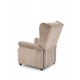 AGUSTIN recliner with massage function, color: beige DIOMMI V-CH-AGUSTIN_M-FOT-BEŻOWY