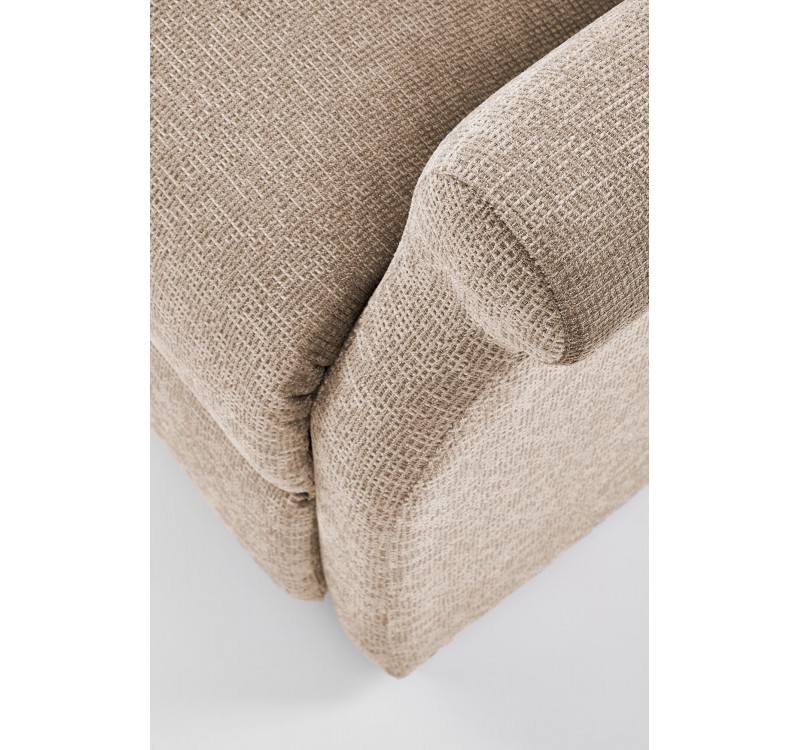 AGUSTIN recliner with massage function, color: beige DIOMMI V-CH-AGUSTIN_M-FOT-BEŻOWY