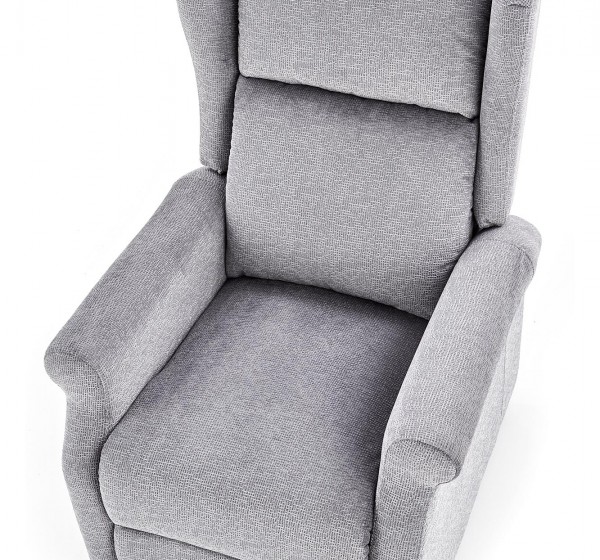 AGUSTIN recliner with massage function, color: grey DIOMMI V-CH-AGUSTIN_M-FOT-POPIELATY