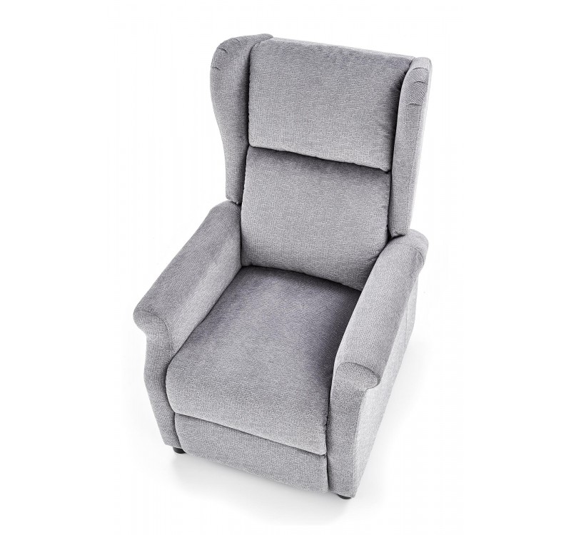AGUSTIN recliner with massage function, color: grey DIOMMI V-CH-AGUSTIN_M-FOT-POPIELATY