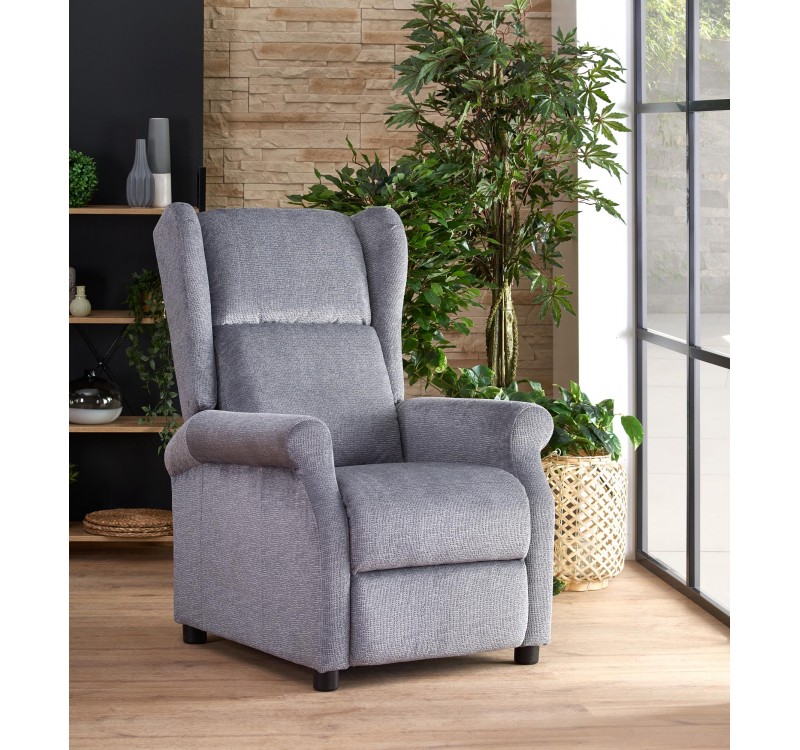 AGUSTIN recliner with massage function, color: grey DIOMMI V-CH-AGUSTIN_M-FOT-POPIELATY