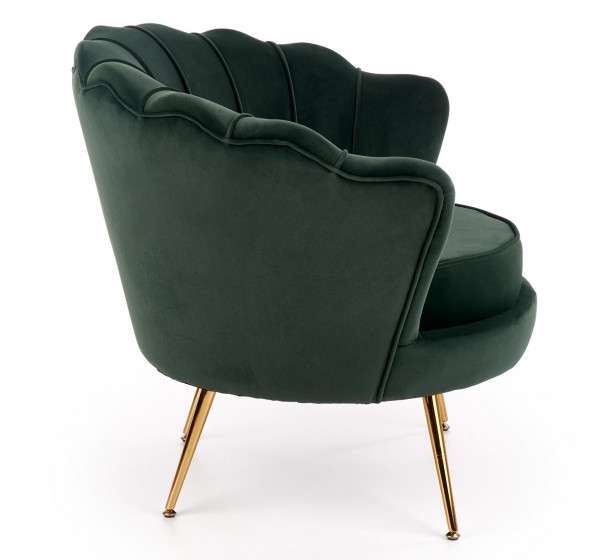 Πολυθρόνα πράσινη βελούδινη Amorinito 83Χ77Χ77 DIOMMI 60-20318