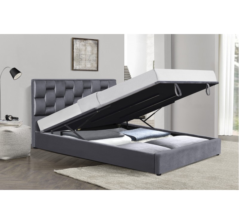 ANNABEL 160 bed with bedding container DIOMMI V-CH-ANNABEL-LOZ