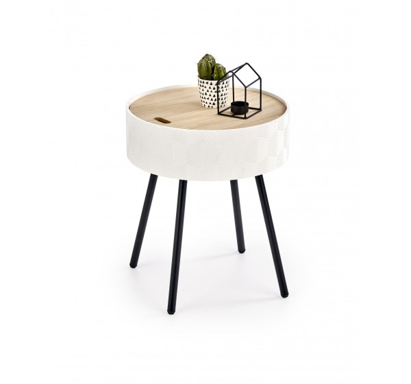 AURA c. table, color white DIOMMI V-CH-AURA-LAW-BIAŁY