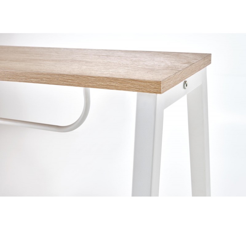 B48 desk sonoma oak / white DIOMMI V-CH-B/48