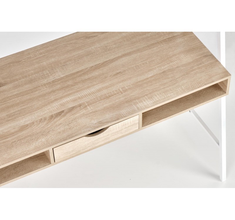 B48 desk sonoma oak / white DIOMMI V-CH-B/48
