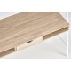 B48 desk sonoma oak / white DIOMMI V-CH-B/48