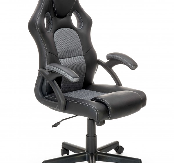 Καρέκλα γραφείου BERKEL μαύρο/γκρι 62/63/108-117/44-53 DIOMMI 60-20430