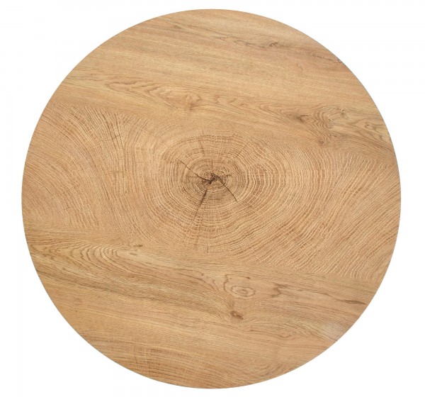 BROKLYN c. table natural oak / black DIOMMI V-CH-BROOKLYN-LAW