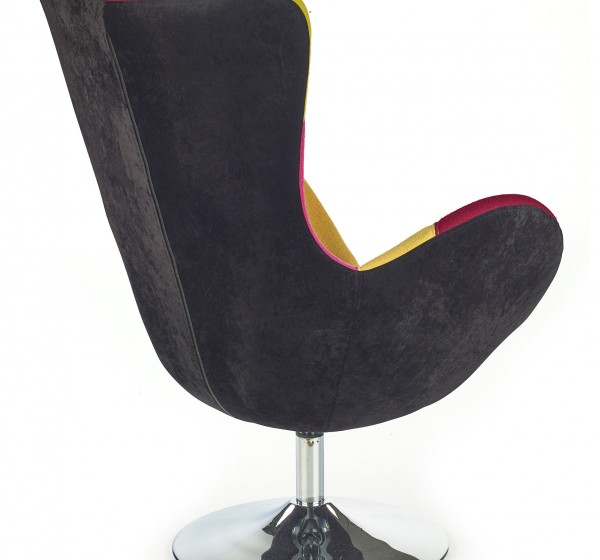 BUTTERFLY chair color: multicolored DIOMMI V-CH-BUTTERFLY-FOT-PATCHWORK