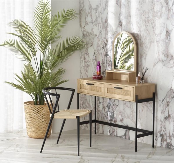 CARMEN dresser console natural / black DIOMMI V-CH-CARMEN-KONSOLKA