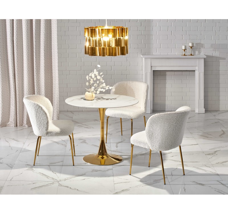 CASEMIRO table white marble DIOMMI V-CH-CASEMIRO-ST