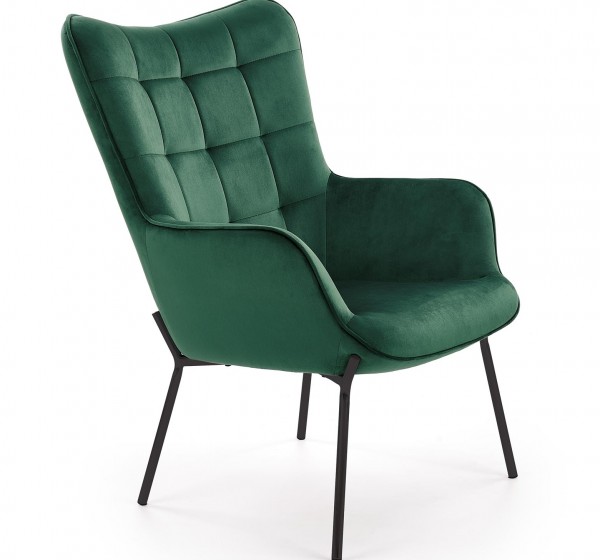 CASTEL l. chair dark green DIOMMI V-CH-CASTEL-FOT-C.ZIELONY