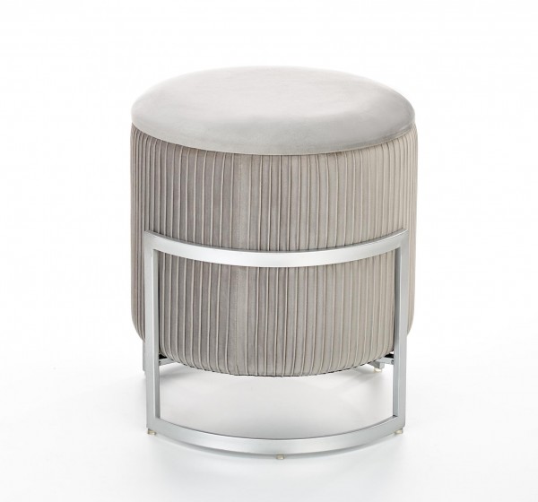 CRICKET pouffe color: light grey DIOMMI V-CH-CRICKET-PUFA-J.POPIEL