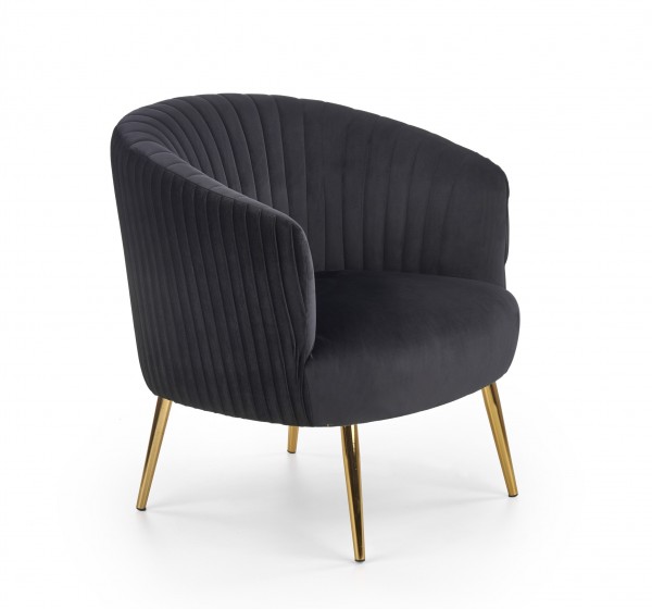 CRWON l. chair, color: black DIOMMI V-CH-CROWN-FOT-CZARNY
