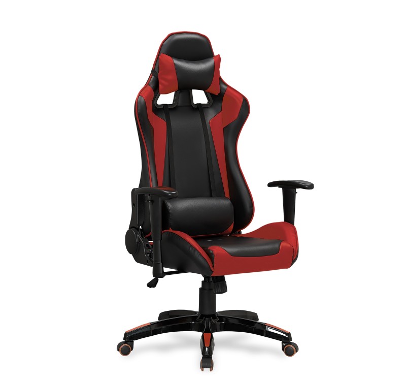 DEFENDER executive o.chair, color: black / red DIOMMI V-CH-DEFENDER-FOT-CZERWONY