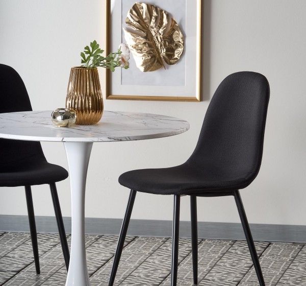 DENVER table, color: top - white marble, legs - white DIOMMI V-CH-DENVER-ST