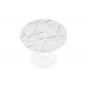 DENVER table, color: top - white marble, legs - white DIOMMI V-CH-DENVER-ST