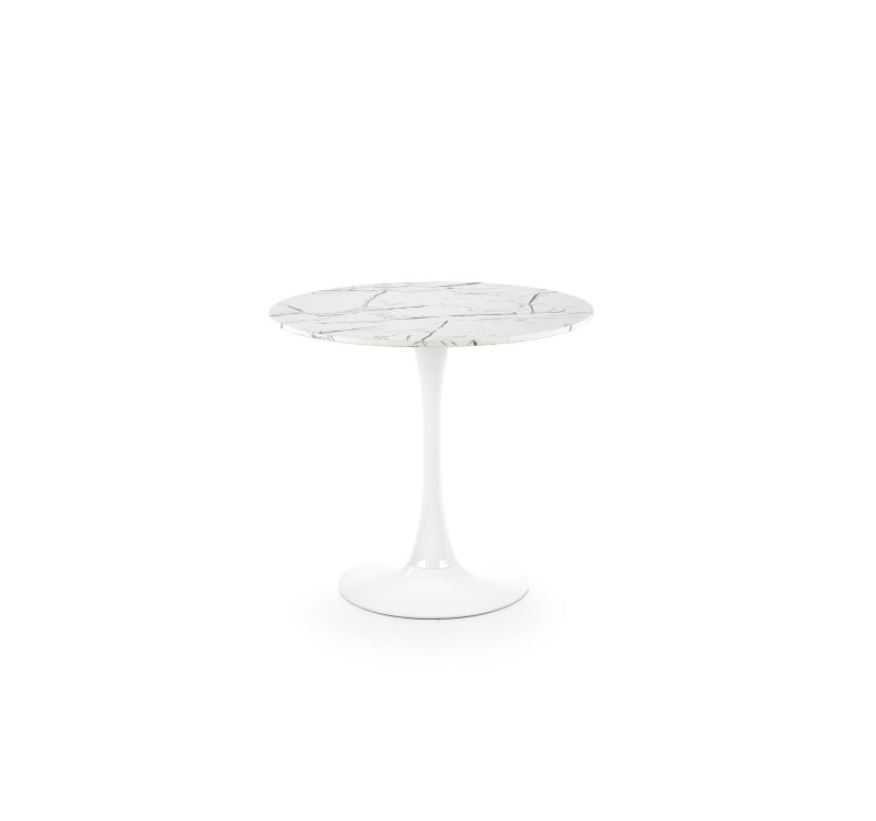 DENVER table, color: top - white marble, legs - white DIOMMI V-CH-DENVER-ST