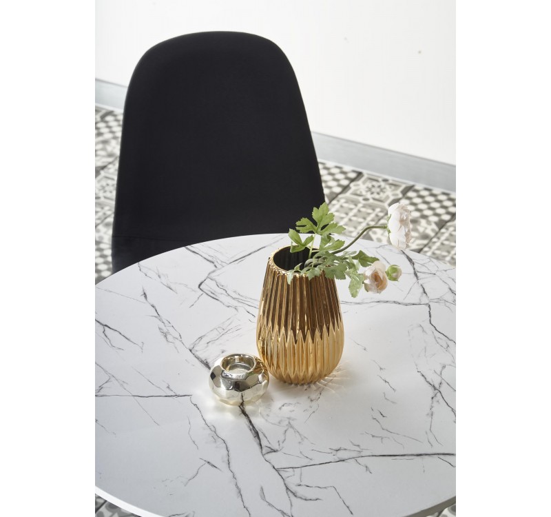 DENVER table, color: top - white marble, legs - white DIOMMI V-CH-DENVER-ST