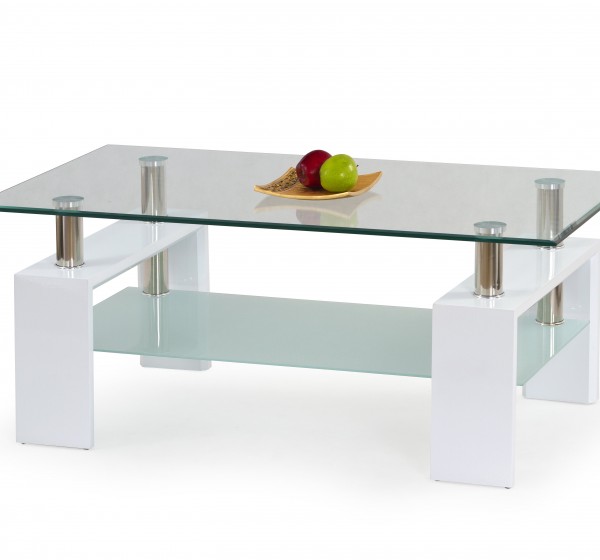 DIANA H coffee table color: white DIOMMI V-CH-DIANA_H-LAW-BIAŁY-LAKIER