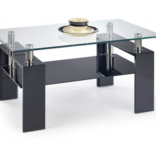 DIANA H coffee table color: black DIOMMI V-CH-DIANA_H-LAW-CZARNY-LAKIER
