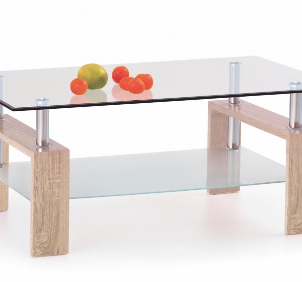 DIANA H coffee table color: sonoma oak DIOMMI V-CH-DIANA_H-LAW-SONOMA