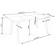 DICKSON ext. table DIOMMI V-CH-DICKSON_2-ST-150/210