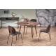 DOMENICO table walnut/gold DIOMMI V-CH-DOMENICO-ST