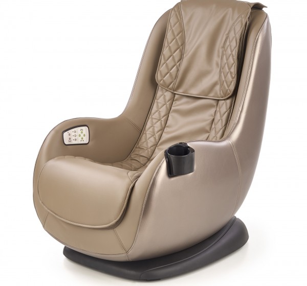 DOPIO massage chair, color: brown / beige DIOMMI V-CH-DOPIO-FOT-BEŻOWY