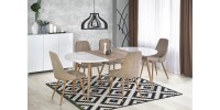 EDWARD extension table, color: san remo oak DIOMMI V-CH-EDWARD-ST-SAN_REMO