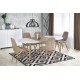 EDWARD extension table, color: san remo oak DIOMMI V-CH-EDWARD-ST-SAN_REMO