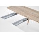 EDWARD extension table, color: san remo oak DIOMMI V-CH-EDWARD-ST-SAN_REMO