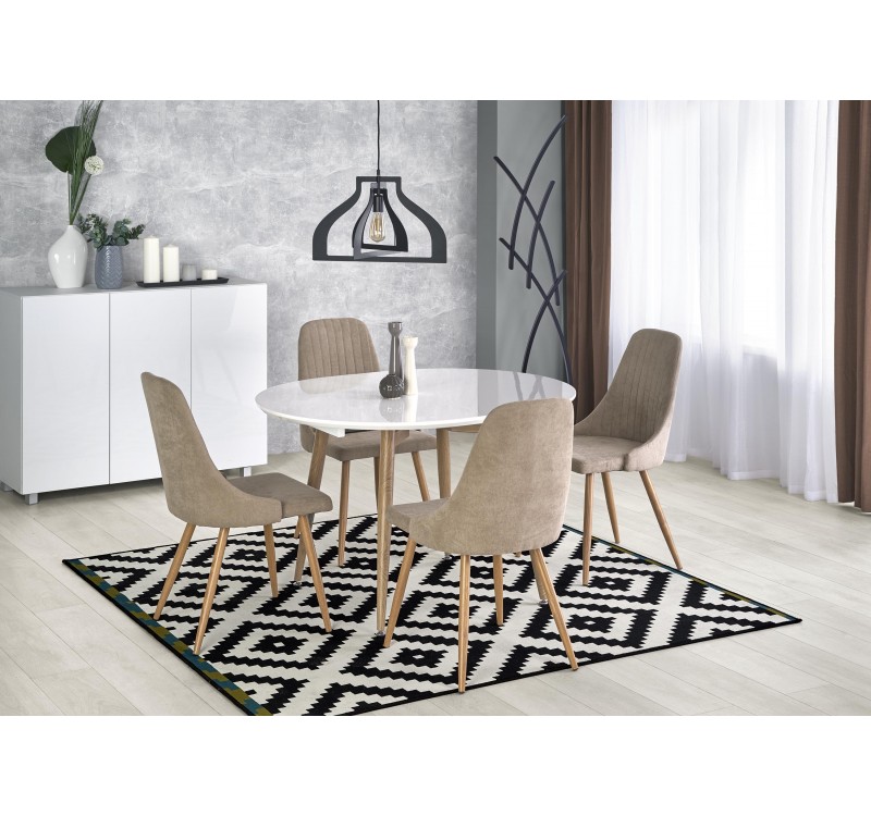 EDWARD extension table, color: san remo oak DIOMMI V-CH-EDWARD-ST-SAN_REMO