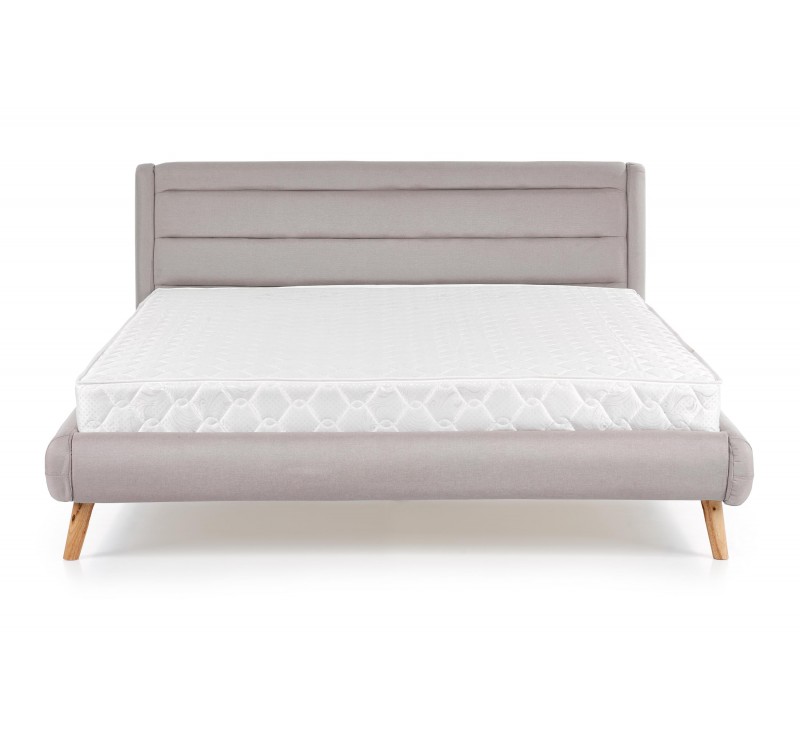 ELANDA 160 bed, color: light grey DIOMMI V-CH-ELANDA_160-LOZ-J.POPIEL