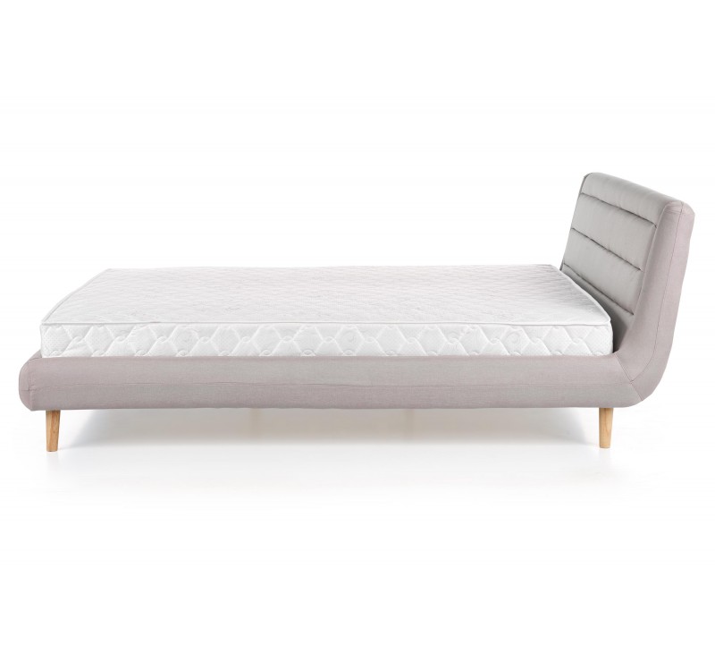 ELANDA 160 bed, color: light grey DIOMMI V-CH-ELANDA_160-LOZ-J.POPIEL