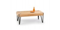 EMILY c.table, color: golden oak / black DIOMMI V-CH-EMILY-LAW-DĄB_ZŁOTY