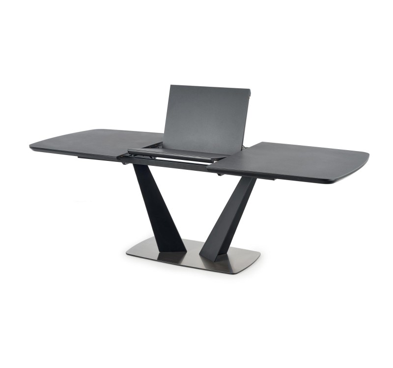 FANGOR extension table, color: top - dark grey, legs - black DIOMMI V-CH-FANGOR-ST