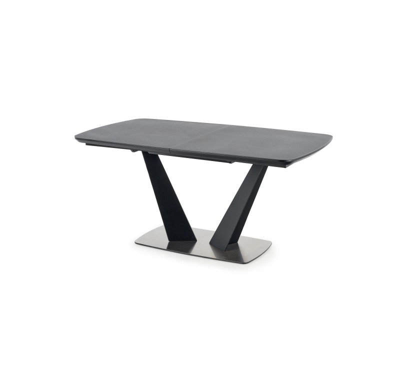 FANGOR extension table, color: top - dark grey, legs - black DIOMMI V-CH-FANGOR-ST