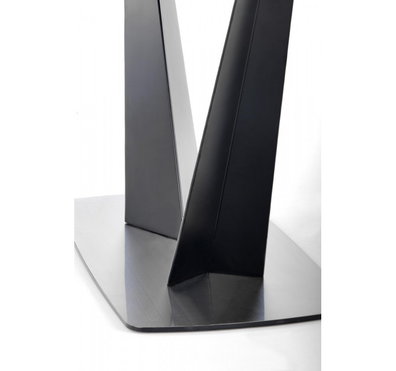 FANGOR extension table, color: top - dark grey, legs - black DIOMMI V-CH-FANGOR-ST