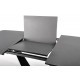 FANGOR extension table, color: top - dark grey, legs - black DIOMMI V-CH-FANGOR-ST
