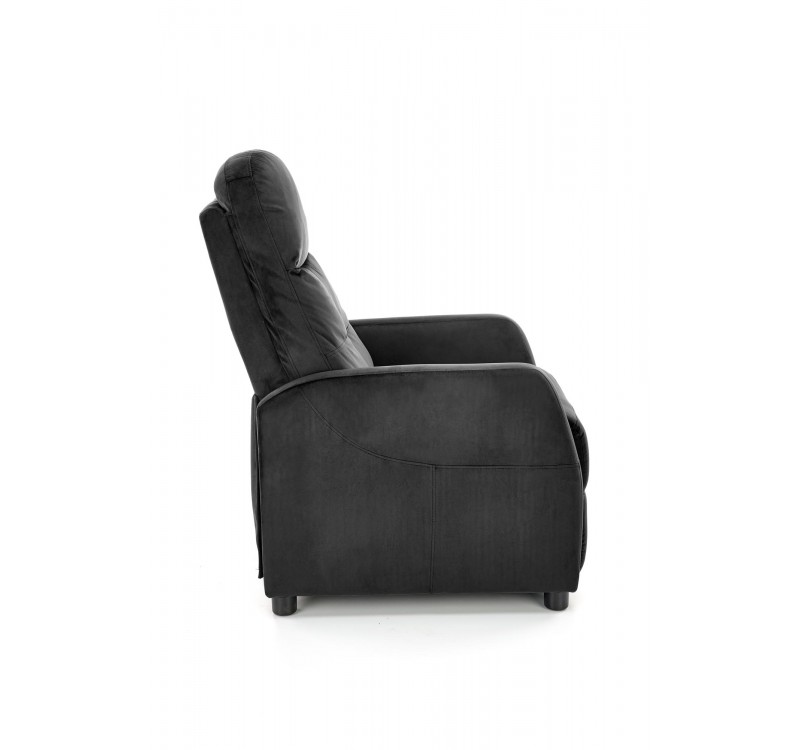 FELIPE 2 recliner color: black DIOMMI V-CH-FELIPE_2-FOT-CZARNY