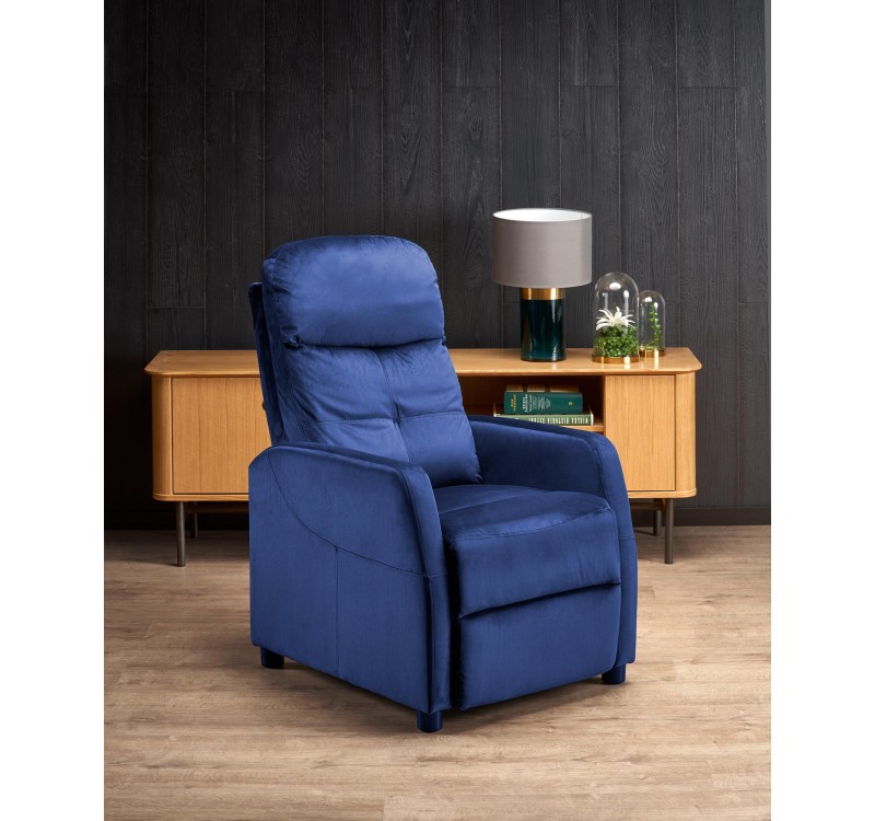 FELIPE 2 recliner color: dark blue DIOMMI V-CH-FELIPE_2-FOT-GRANATOWY