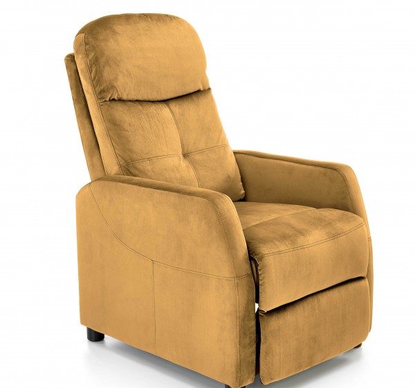 FELIPE 2 recliner color: mustard DIOMMI V-CH-FELIPE_2-FOT-MUSZTARDOWY